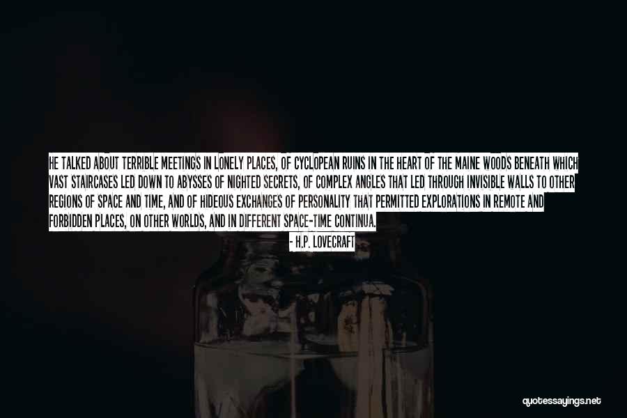 Staircases Quotes By H.P. Lovecraft Staircases Quotes By H.P. Lovecraft