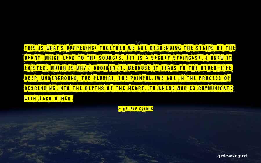 Stairs Of Life Quotes By Helene Cixous Stairs Of Life Quotes By Helene Cixous