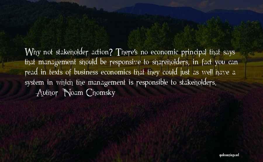 Stakeholders Management Quotes By Noam Chomsky