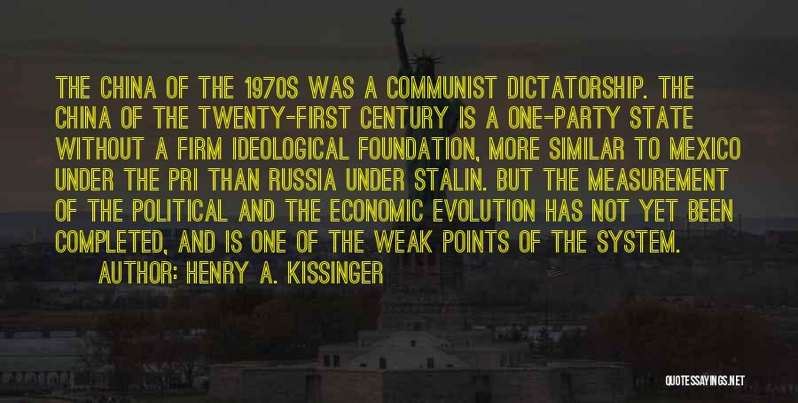 Stalin Quotes By Henry A. Kissinger