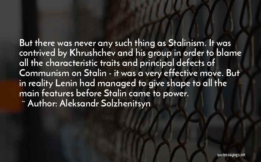 Stalinism Quotes By Aleksandr Solzhenitsyn