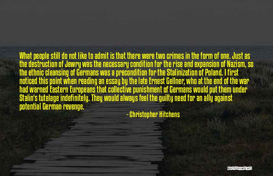 Stalinization War Quotes By Christopher Hitchens Stalinization War Quotes By Christopher Hitchens