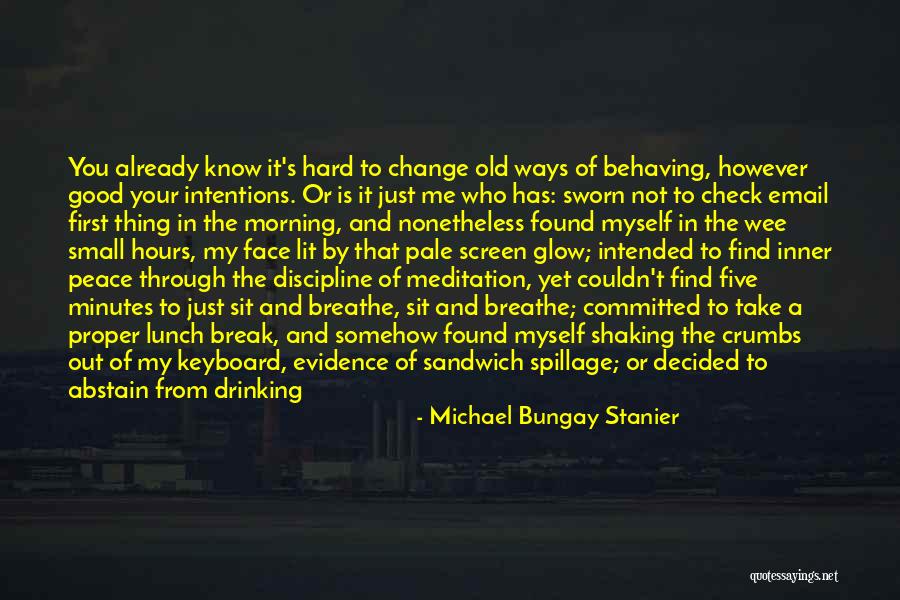 Stalon Quotes By Michael Bungay Stanier Stalon Quotes By Michael Bungay Stanier