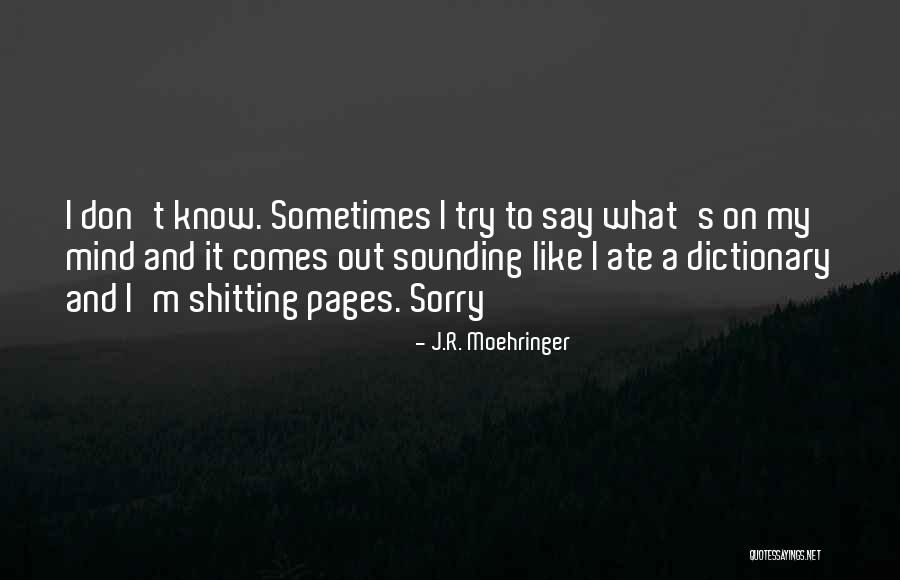 Stamato Heitman Quotes By J.R. Moehringer Stamato Heitman Quotes By J.R. Moehringer