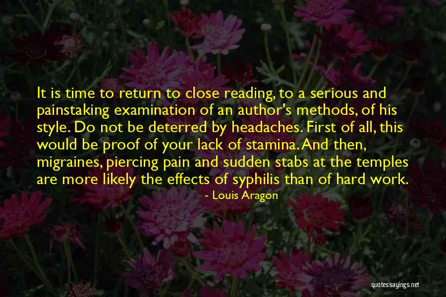 Stamina Quotes By Louis Aragon Stamina Quotes By Louis Aragon