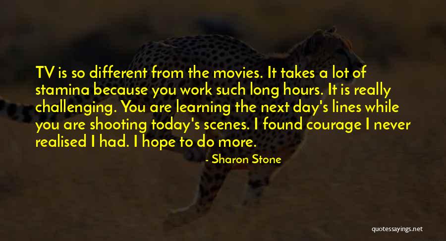 Stamina Quotes By Sharon Stone Stamina Quotes By Sharon Stone