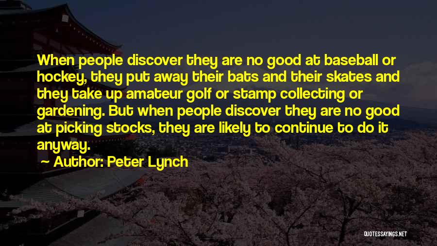 Stamp Collecting Quotes By Peter Lynch