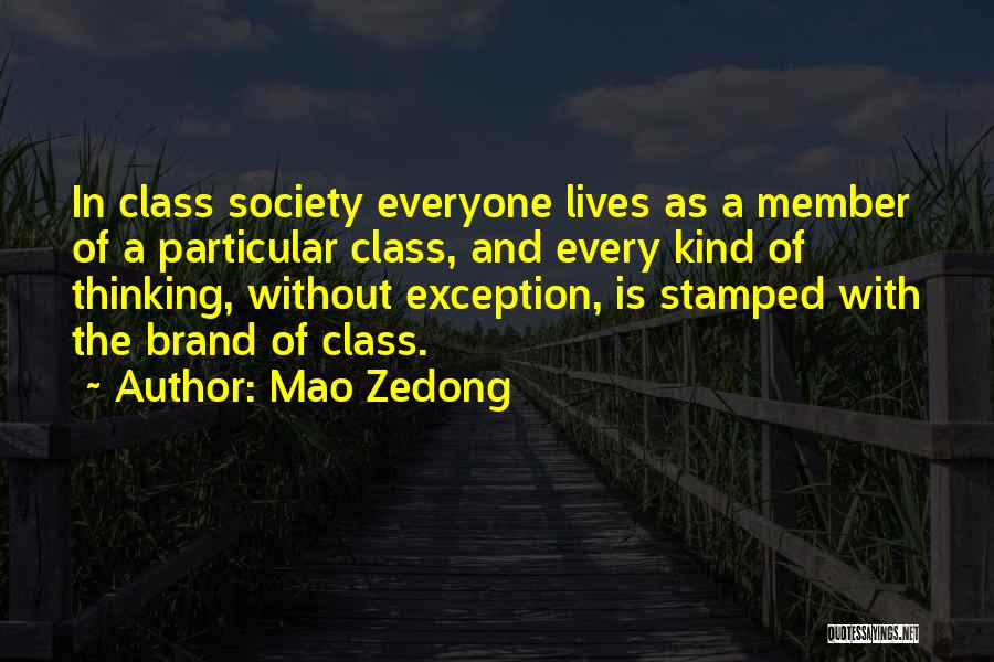 Stamped Quotes By Mao Zedong