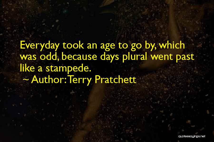 Stampede Quotes By Terry Pratchett