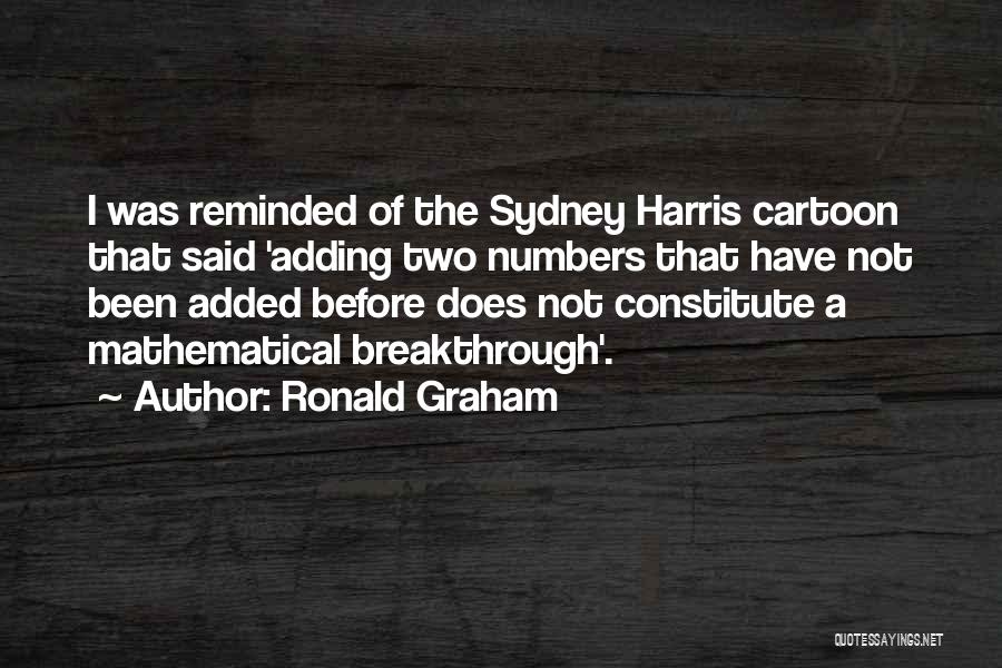 Stancounty Quotes By Ronald Graham