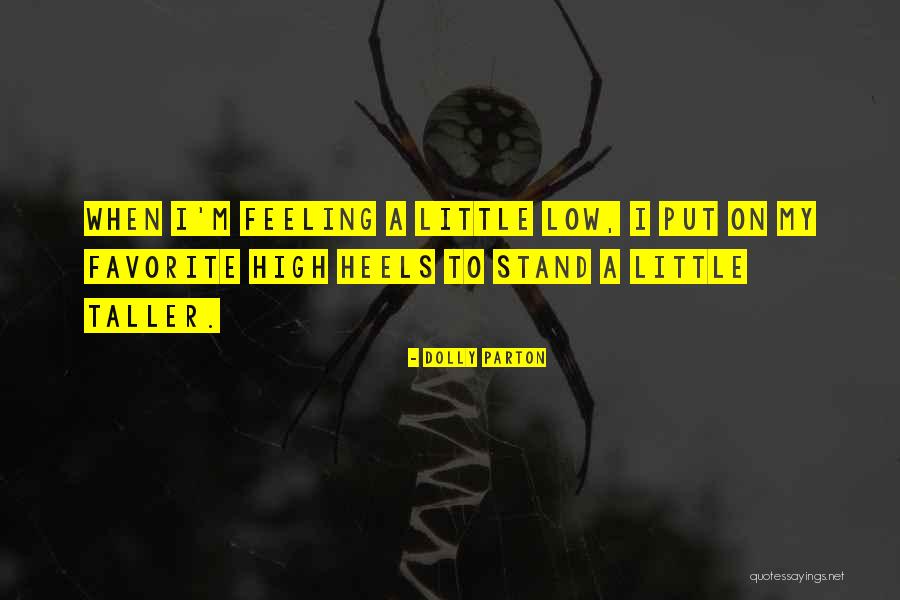 Stand A Little Taller Quotes By Dolly Parton