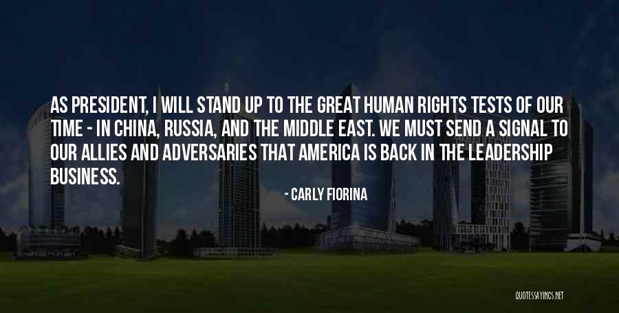 Stand Back Up Quotes By Carly Fiorina