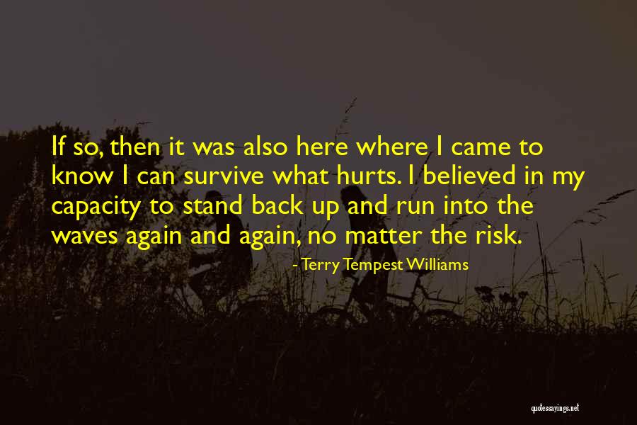 Stand Back Up Quotes By Terry Tempest Williams Stand Back Up Quotes By Terry Tempest Williams