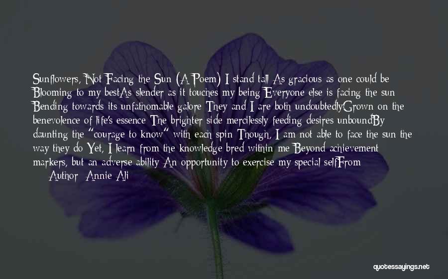 Stand By My Side Quotes By Annie Ali