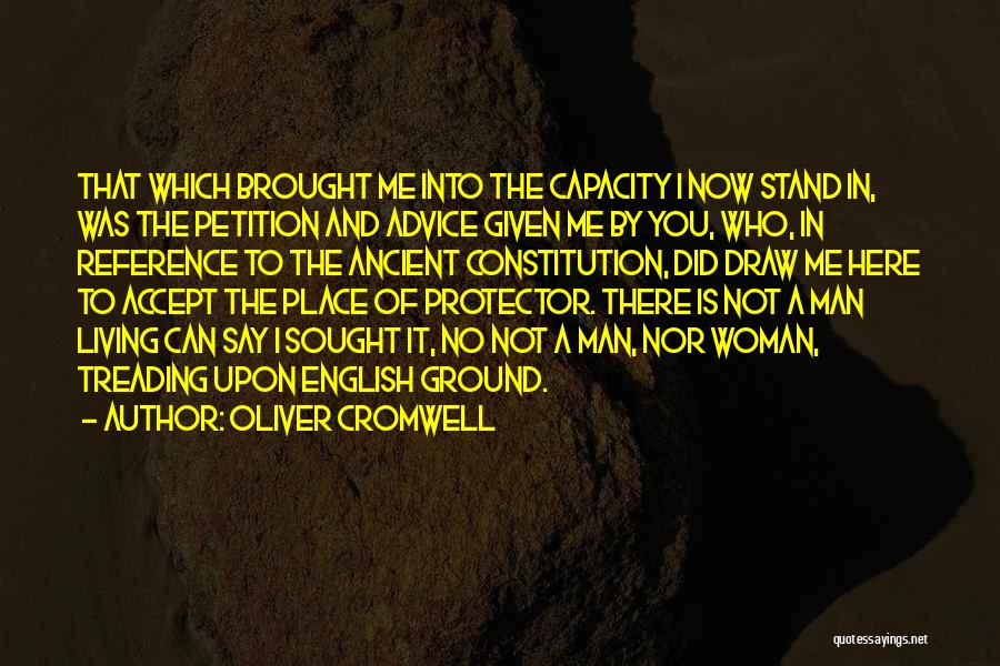 Stand By You Man Quotes By Oliver Cromwell