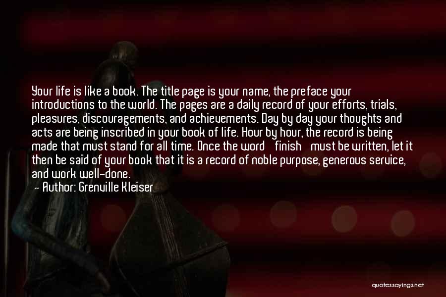 Stand By Your Word Quotes By Grenville Kleiser