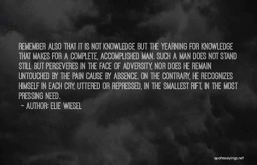 Stand For A Cause Quotes By Elie Wiesel