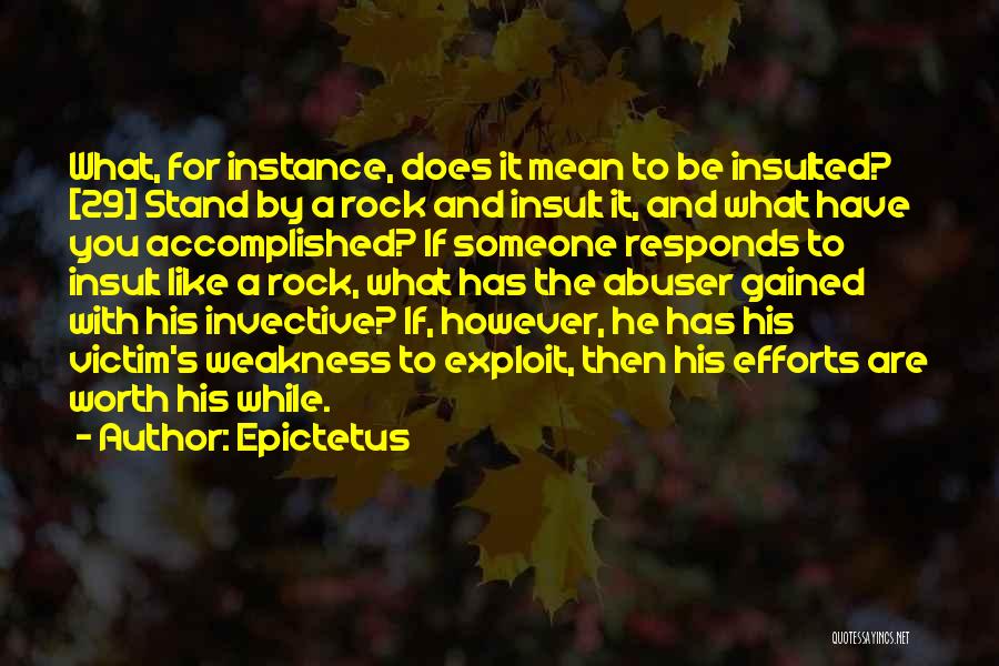Stand Like A Rock Quotes By Epictetus