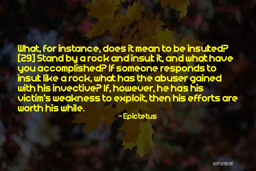 Stand Like A Rock Quotes By Epictetus