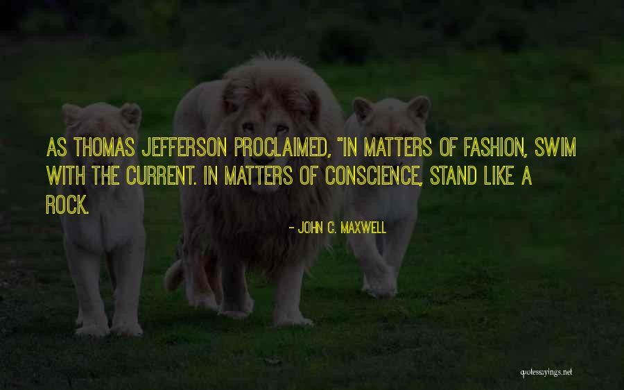 Stand Like A Rock Quotes By John C. Maxwell