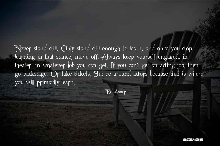 Stand Off Quotes By Ed Asner Stand Off Quotes By Ed Asner