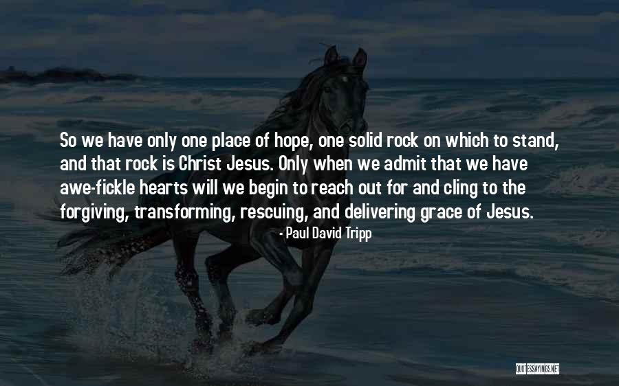 Stand On The Rock Quotes By Paul David Tripp