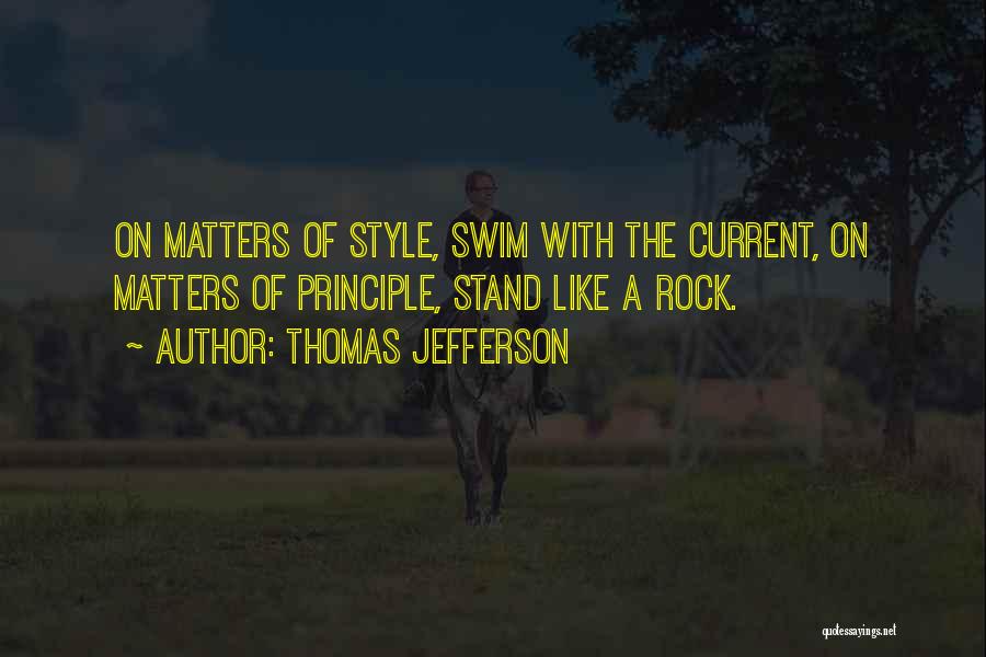 Stand On The Rock Quotes By Thomas Jefferson