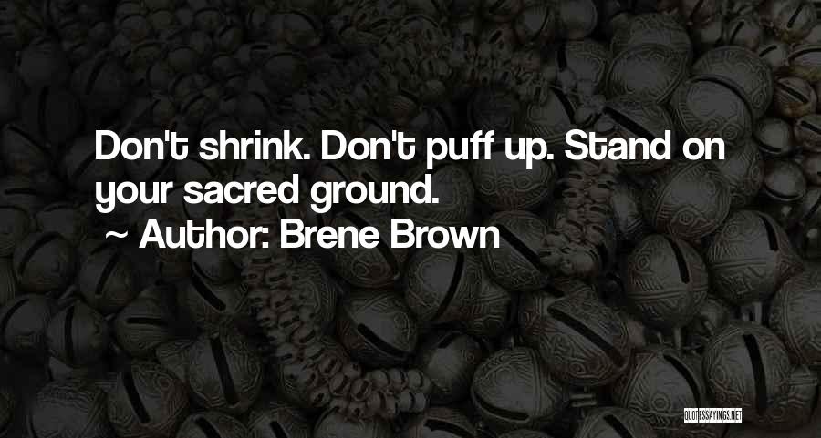 Stand On Your Ground Quotes By Brene Brown