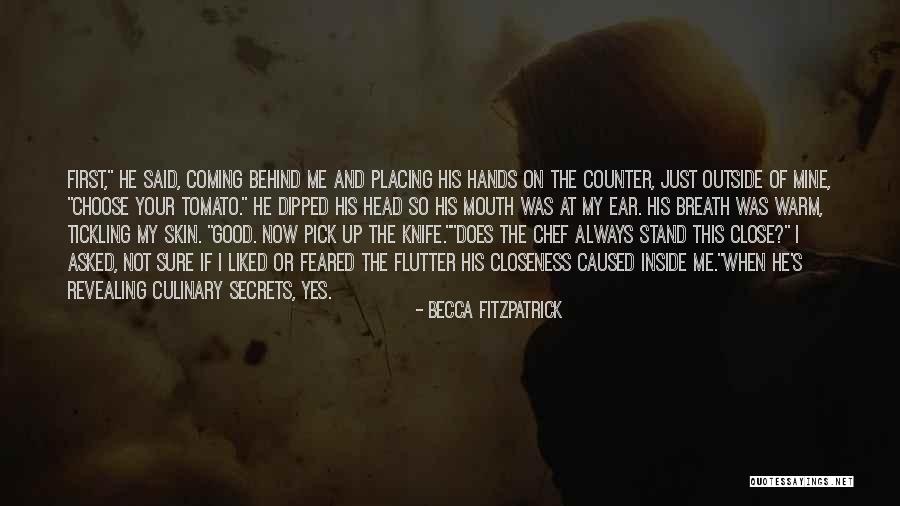 Stand On Your Head Quotes By Becca Fitzpatrick Stand On Your Head Quotes By Becca Fitzpatrick