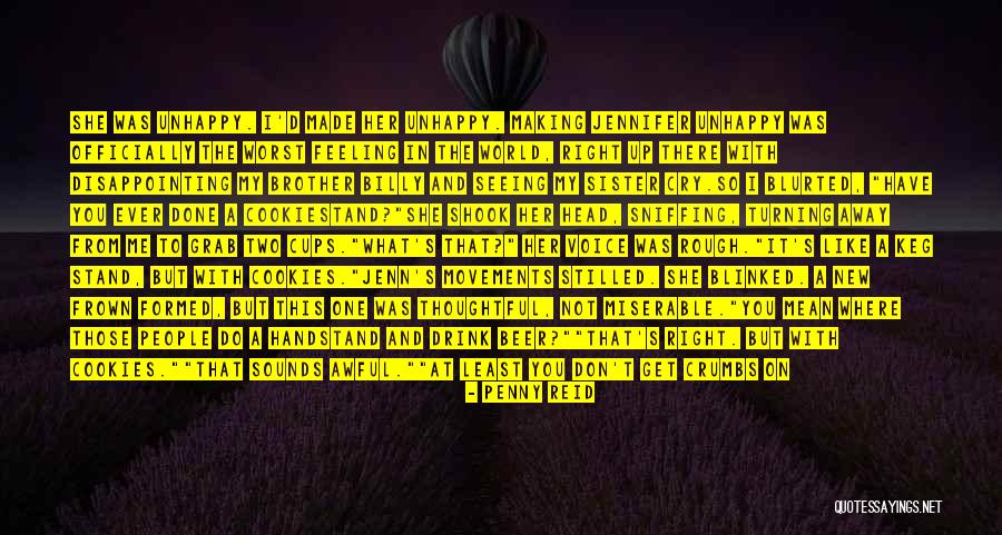 Stand On Your Head Quotes By Penny Reid Stand On Your Head Quotes By Penny Reid