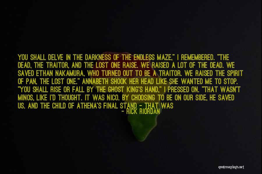 Stand Or Fall Quotes By Rick Riordan Stand Or Fall Quotes By Rick Riordan
