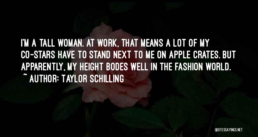 Stand Out Fashion Quotes By Taylor Schilling