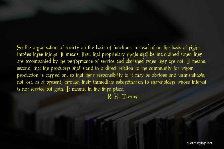 Stand Out From The Rest Quotes By R. H. Tawney Stand Out From The Rest Quotes By R. H. Tawney