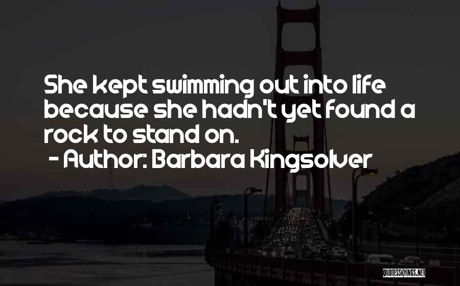 Stand Out Quotes By Barbara Kingsolver
