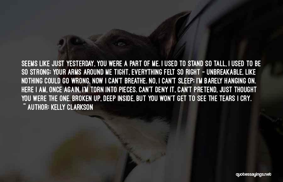 Stand Tall And Strong Quotes By Kelly Clarkson