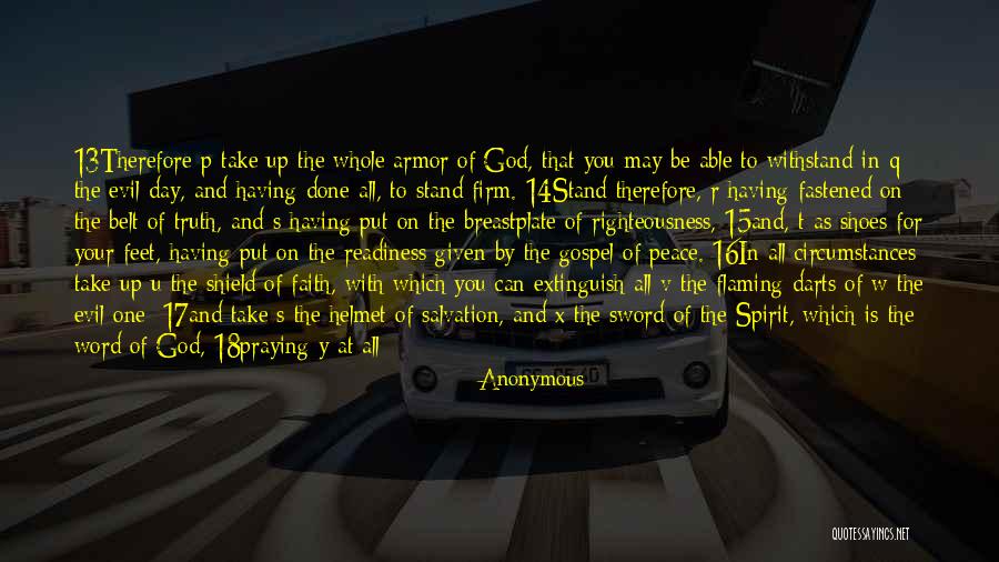Stand Therefore Having Quotes By Anonymous Stand Therefore Having Quotes By Anonymous