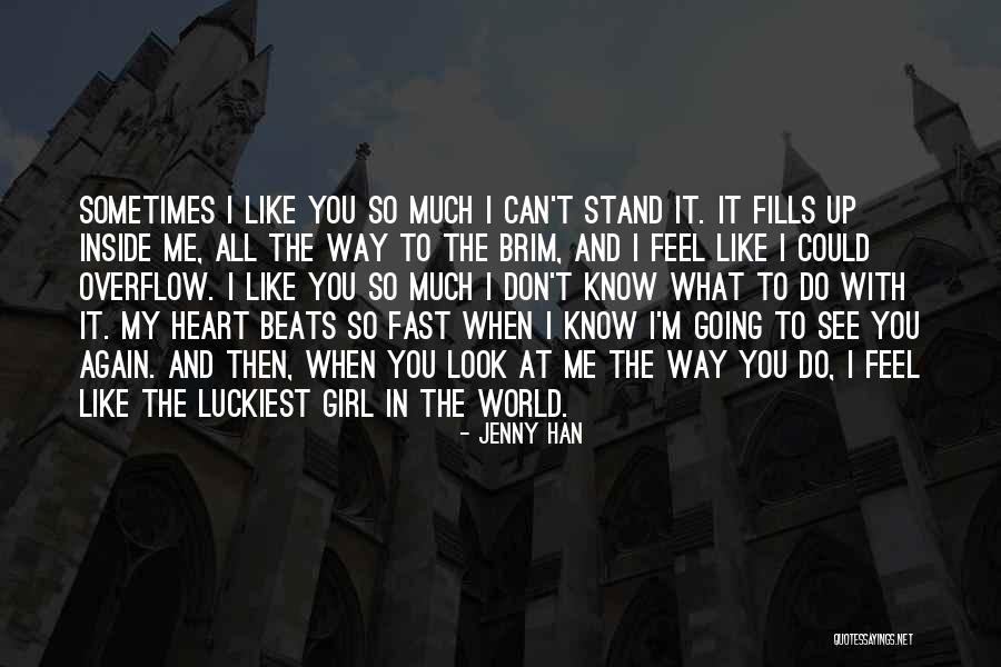 Stand Too Fast Quotes By Jenny Han Stand Too Fast Quotes By Jenny Han