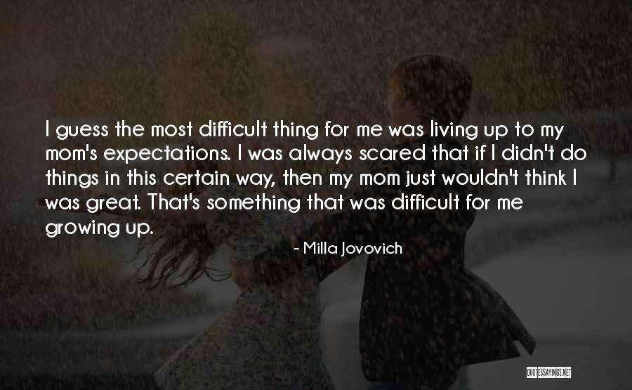 Stand Toofast Quotes By Milla Jovovich Stand Toofast Quotes By Milla Jovovich