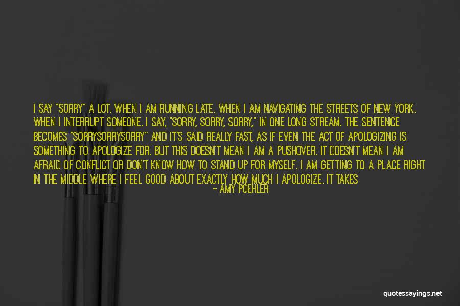 Stand Up For What Right Quotes By Amy Poehler