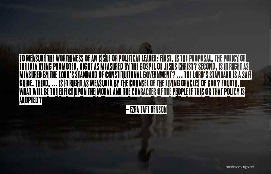 Standard Issue Quotes By Ezra Taft Benson Standard Issue Quotes By Ezra Taft Benson