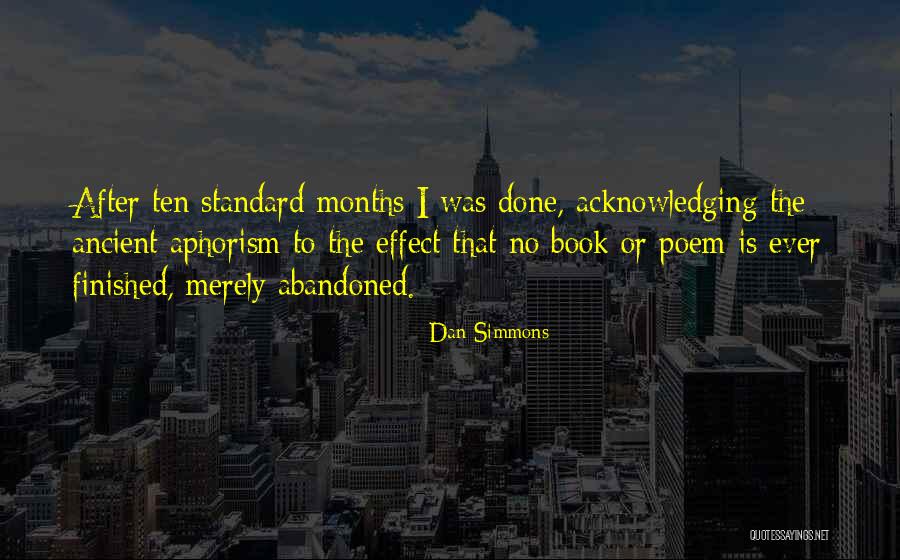 Standard No Quotes By Dan Simmons Standard No Quotes By Dan Simmons