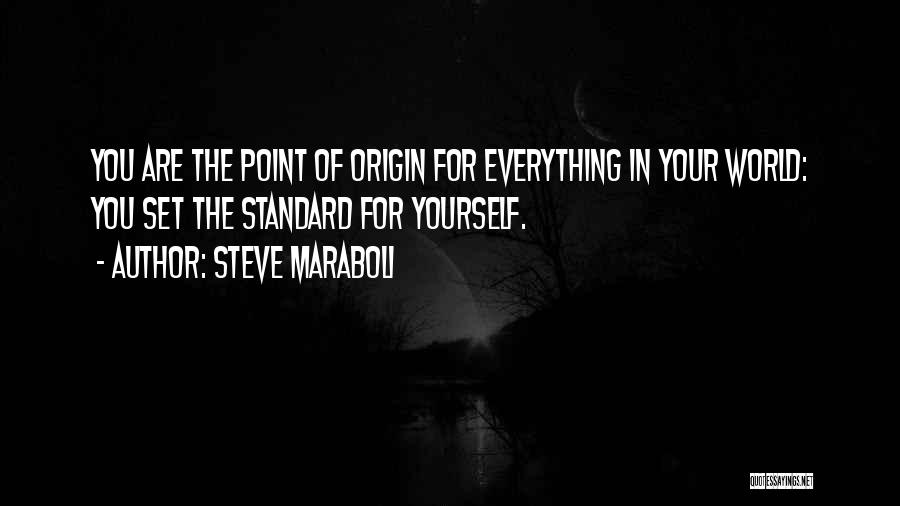 Standard Of Life Quotes By Steve Maraboli