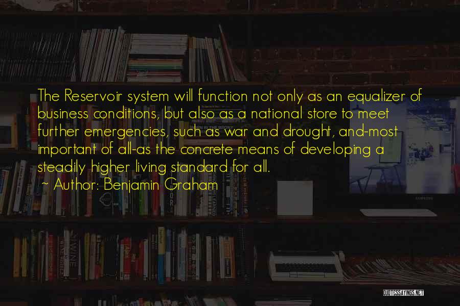 Standard Of Living Quotes By Benjamin Graham