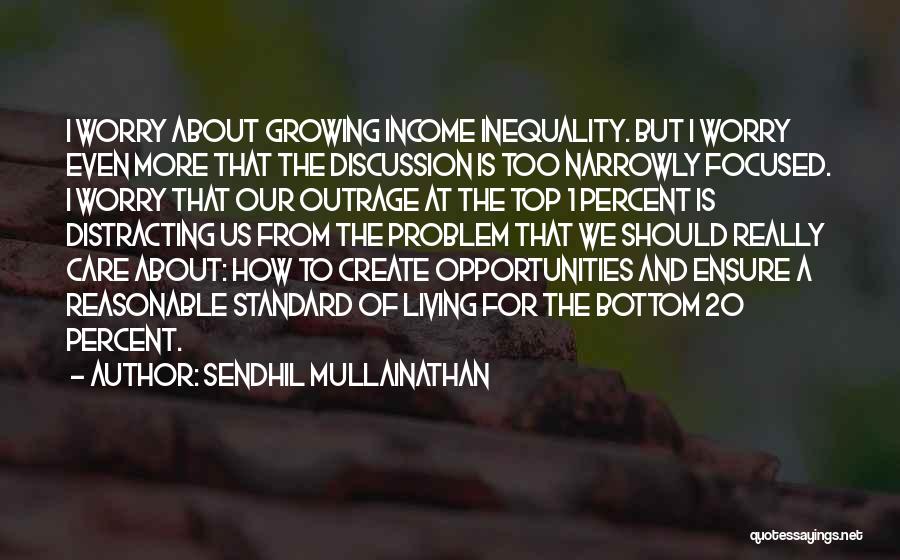 Standard Of Living Quotes By Sendhil Mullainathan