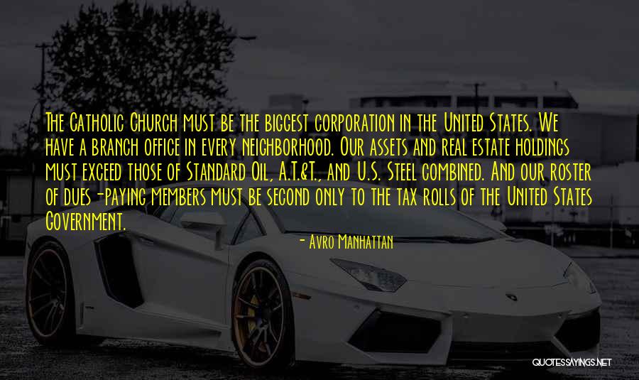 Standard Oil Quotes By Avro Manhattan Standard Oil Quotes By Avro Manhattan
