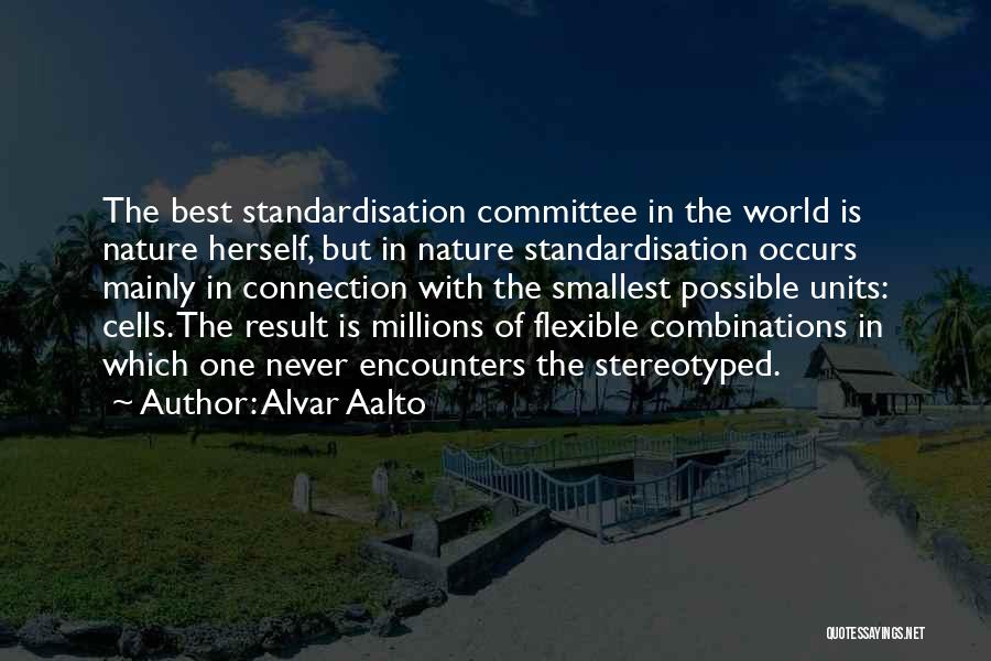 Standardisation Quotes By Alvar Aalto