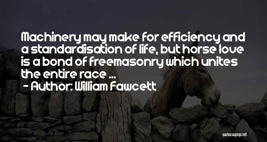 Standardisation Quotes By William Fawcett