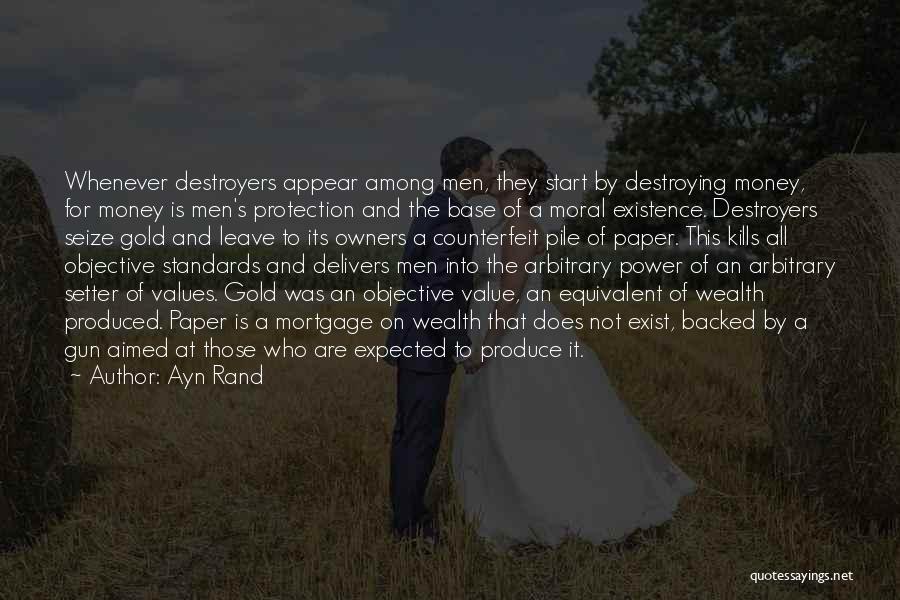 Standards And Values Quotes By Ayn Rand