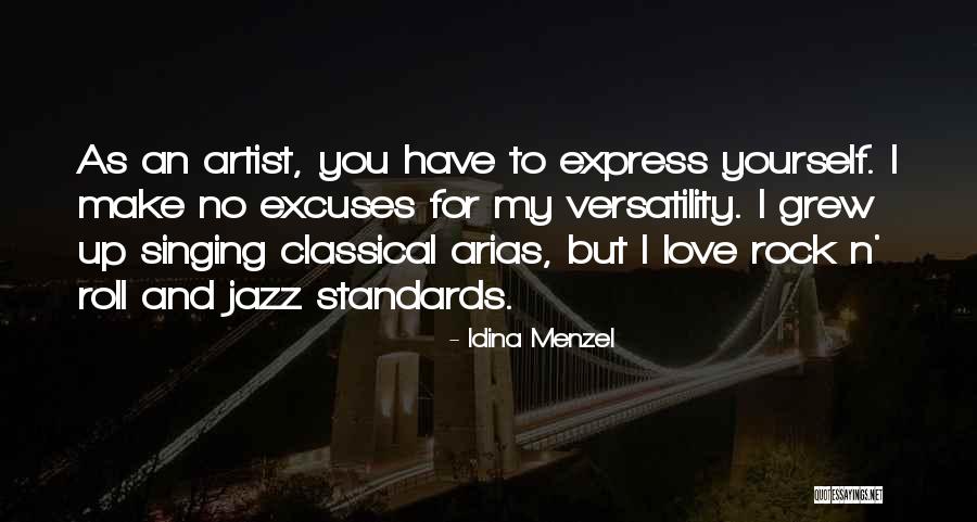 Standards For Yourself Quotes By Idina Menzel Standards For Yourself Quotes By Idina Menzel