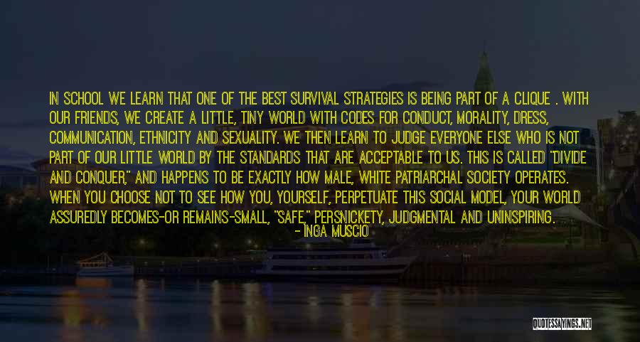 Standards For Yourself Quotes By Inga Muscio Standards For Yourself Quotes By Inga Muscio